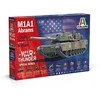Italeri M1A1 Abrams tanko modelis 1/35 WAR THUNDER, plastikinis rinkinys
