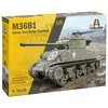 Italeri M36B1 90mm GMC savaeigio pabūklo surenkamas modelis 1/35, 96538