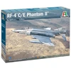Italeri McDonnell Douglas RF-4C/E Phantom II plastikinis lėktuvo modelis 1/72