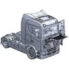 Italeri Scania S770 4x2 pilka kabina 1/24 plastikinis surenkamas rinkinys