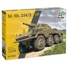 Italeri Sd.Kfz.234/3 plastikinis šarvuoto automobilio modelis 1/35