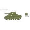 Italeri Sherman M4 75mm 1/56 plastikinis surenkamas tanko modelis