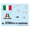Italeri SPA-Viberti AS 42 Sahariana 1/72 plastikinis surinkimo rinkinys