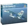 Italeri Sukhoi Su-33 Flanker-D 1/72 plastikinis lėktuvo modelio rinkinys