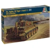 Italeri Tiger I Ausf.E (mid production) surenkamas tanko modelis 1/35, 6507