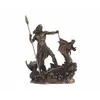 Italfama Poseidonas ant drakono - jūros dievas (mažesnė versija). Aukštis: 24cm.
