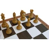 Italfama PVC PREMIUM šachmatų rinkinys 51 x 51 cm. balta - ruda
