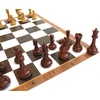 Italfama PVC PREMIUM šachmatų rinkinys 51 x 51 cm. balta - ruda