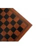 Italfama Ruda/juoda dirbtinės odos šachmatų lenta. 26x26cm., kvadratas: 2,8cm.
