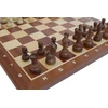 Italfama Šachmatų rinkinys iš akacijos medžio ir raudonmedžio / klevo medienos žaidimo lenta su numeracija