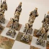 Italfama VIKINGAI: ypač prabangūs šachmatai iš Bronzos dengti tikru 24K auksu