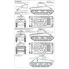 JAV tankas M4A3 Sherman 75 mm 1/35 Tamiya plastikinis surenkamas modelis