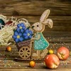 Karoliukų siuvinėjimo rinkinys ant medžio su stovu – Wonderland Crafts