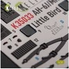 Kelik 3D interjero dekolės AH-6J/MH-6J Little Bird 1/35 Kittyhawk