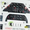 Kelik Bell AH-1G Cobra 1/35 vidiniai 3D lipdukai ICM rinkiniui