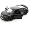 KiNSMART automobilis, 2020 Audi R8 Coupé, juodas