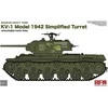 KV-1 1942 sunkusis tankas, supaprastintas bokštelis 1/35 – Rye Field (RFM-5041)