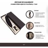 LA KALIGRAFICA S.A.S. DI FAUSTO RIELA &amp; C. Kaligrafijos rinkinys su smuiko motyvu: juoda žąsies plunksna ir rašalas