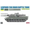 Leopard 2A6 tankas 1/35 riboto leidimo plastikinis surenkamas modelis RFM-5103