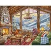 Letistitch Kryželiu siuvinėjimo rinkinys "Žiemos namelis" 39x31cm SLETIL9922