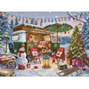 Letistitch Kalėdinis kryželių siuvinėjimo rinkinys „Christmas Trailer“ 42x30 cm, 61 sp.