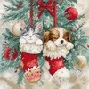 Letistitch Kalėdinis siuvinėjimo kryželiu rinkinys „Christmas Naps“ 24x24 cm