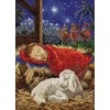 Letistitch Kryželių siuvinėjimo rinkinys „Kūdikis Jėzus“ 23x32 cm SLETIL9952