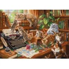 Letistitch Kryželiu siuvinėjimo rinkinys „Žaismingos letenėlės“ 45×32 cm