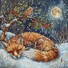 Letistitch Kryželiu siuvinėjimo rinkinys "Frosted Dreams" 26x26cm SLETIL9938