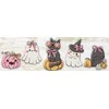 Letistitch Kryželiu siuvinėjimo rinkinys „Boo Crew Ornaments“ 5 vnt. SLETIL9944