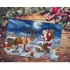 Letistitch Siuvinėjimo kryželiu rinkinys „Tylios nakties dovana“, 43×29 cm