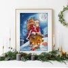 Letistitch Kryželiu siuvinėjimo rinkinys "Santa’s Secret Stop" 29x40 cm SLETIL9964