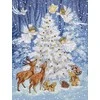 LetiStitch luca S Kryželiu siuvinėjimo rinkinys Angel in Wood 24x32cm SLETIL9921