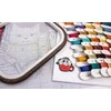 LetiStitch luca S Kryželiu siuvinėjimo rinkinys Knygų lentyna 32x22cm SLETIL9917