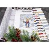 LetiStitch luca S Siuvinėjimo kryželiu rinkinys Christmas Caroling 21x27cm SLETIL9918