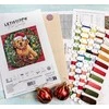 LetiStitch luca S (D) Kalėdų šuniukas 26x26cm SLETIL8053