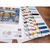 Letistitch Kryželiu siūlų rinkinys Kalėdų dovanos Parduotuvė 21x21cm SLETIL8109