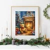 LetiStitch luca S Kryželiu siuvinėjimo rinkinys Artėja Kalėdos 22x27cm SLETIL9920