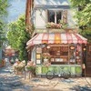 Letistitch Kryželiu siuvinėjimo rinkinys "Corner Shop" 24x24cm SLETIL8101