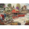 LetiStitch luca S Siūlų kryželiu rinkinys "Ramioji įlanka" 42x32cm SLETIL8077