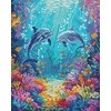 LetiStitch luca S Kryželiu siuvinėjimas Sea Life 26x32cm SLETIL9911
