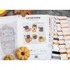 Letistitch Kryželiu siuvinėjimo rinkinys "Pumpkin Cup Kitties Kit of 6 pcs" 9x7cm SLETIL8092