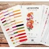 LetiStitch luca S Poppy 35x22 cm SLETIL8075