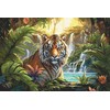 LetiStitch luca S Kryželiu siuvinėjimo rinkinys Waterfall Rest 40x27cm SLETIL9900