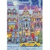 LetiStitch luca S Kryželio dygsnio rinkinys "Žiemos namelis" 21x30cm SLETIL8076