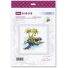 Riolis Kryželių siuvinėjimo rinkinys "Mažas vėžlys" 15x15 cm SR2287