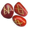 Lo Scarabeo Raudona Jasper Runos