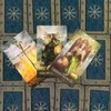 Lo Scarabeo Runic Tarott Kit kortos ir knyga