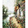 luca S Petit Point rinkinys "Prie upės" SG581