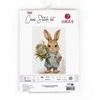 luca S Skaičiuojamo kryžminio dygsnio rinkinys "The Bunny's Surprise" 10x14cm SB1409